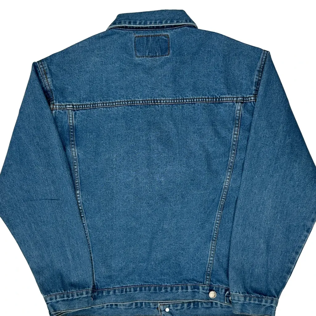 Gitano Denim Jacket - Large Blue Cotton - Image 6