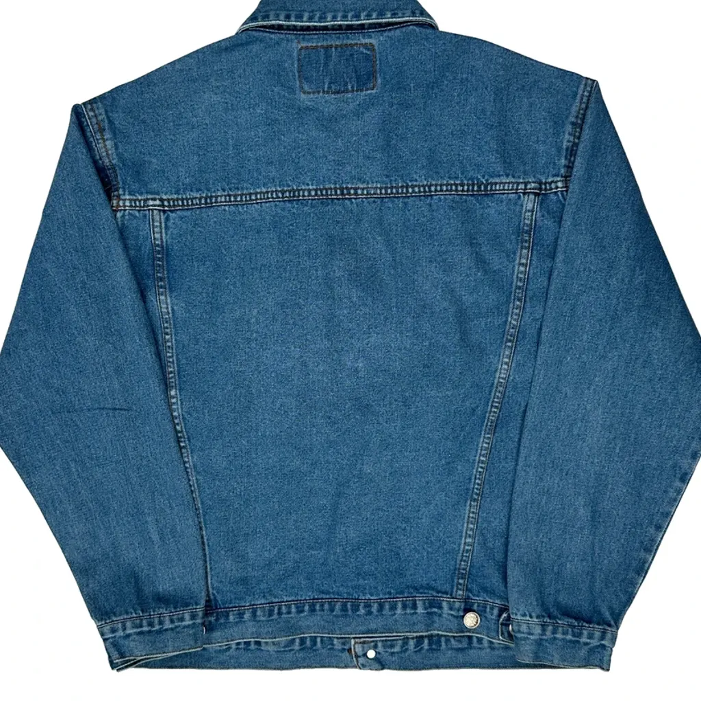 Gitano Denim Jacket - Large Blue Cotton - Image 7