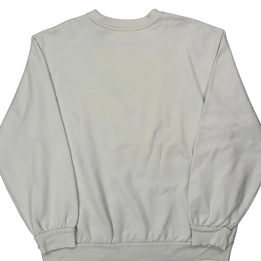 Go For It Levis Graphic Sweatshirt - Medium White Cotton - Image 7