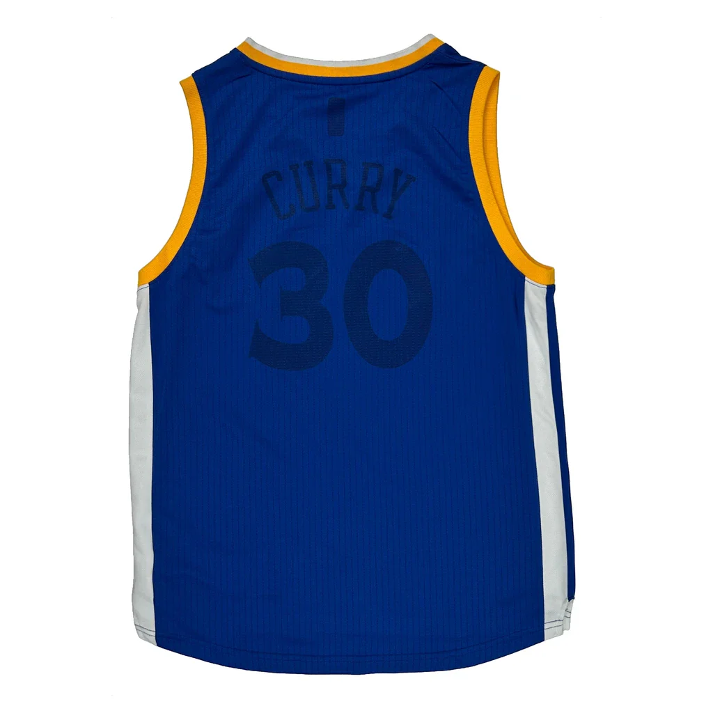 Golden State Warriors Adidas Steph Curry Jersey - Medium Yellow Polyester - Image 2