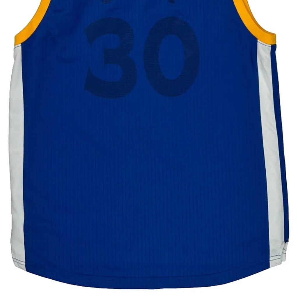 Golden State Warriors Adidas Steph Curry Jersey - Medium Yellow Polyester - Image 6