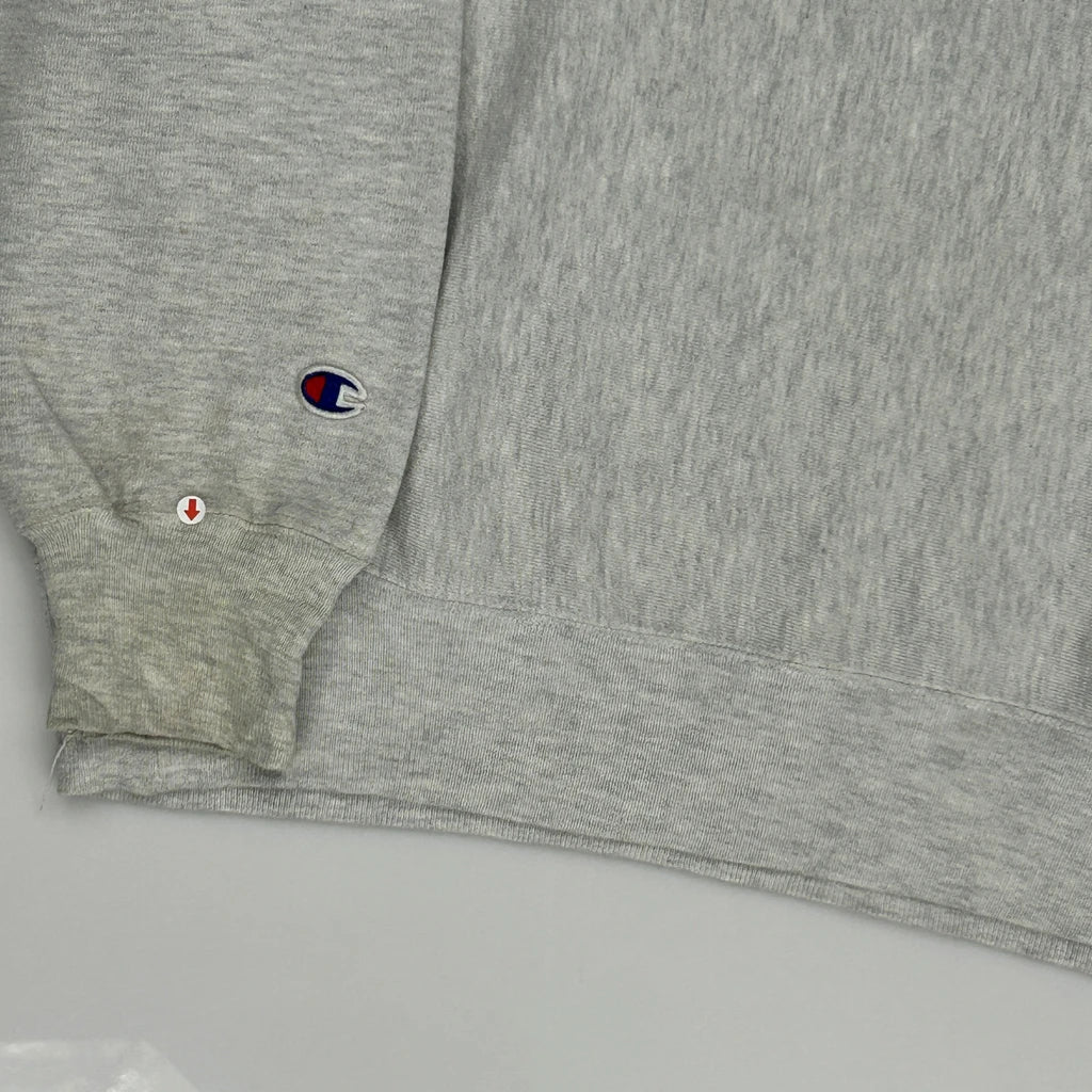 Gonzaga Champion College Hoodie - Large Grey Cotton - Image 3