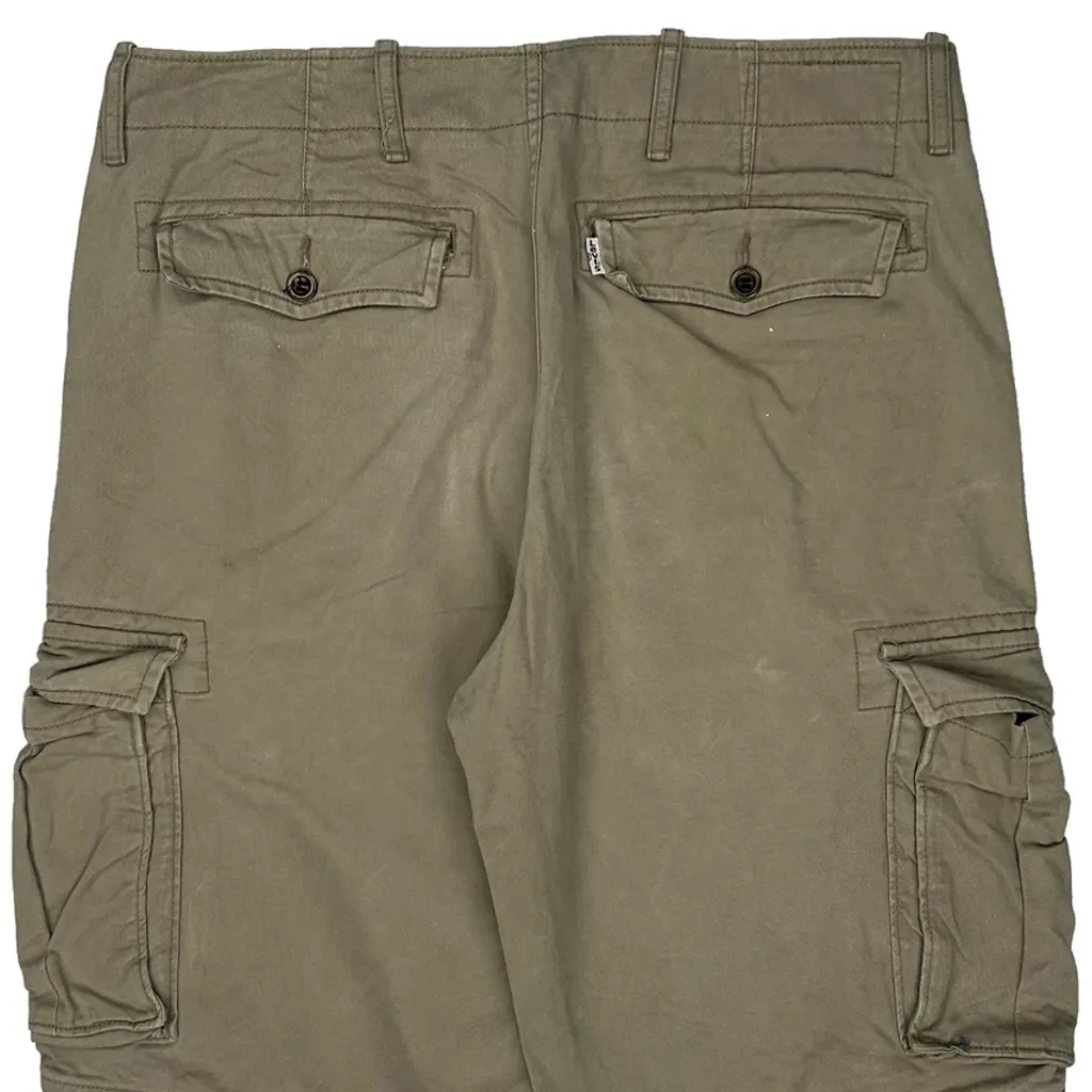 Goodfellow Cargo Shorts - 34W 11L Khaki Cotton - Image 8