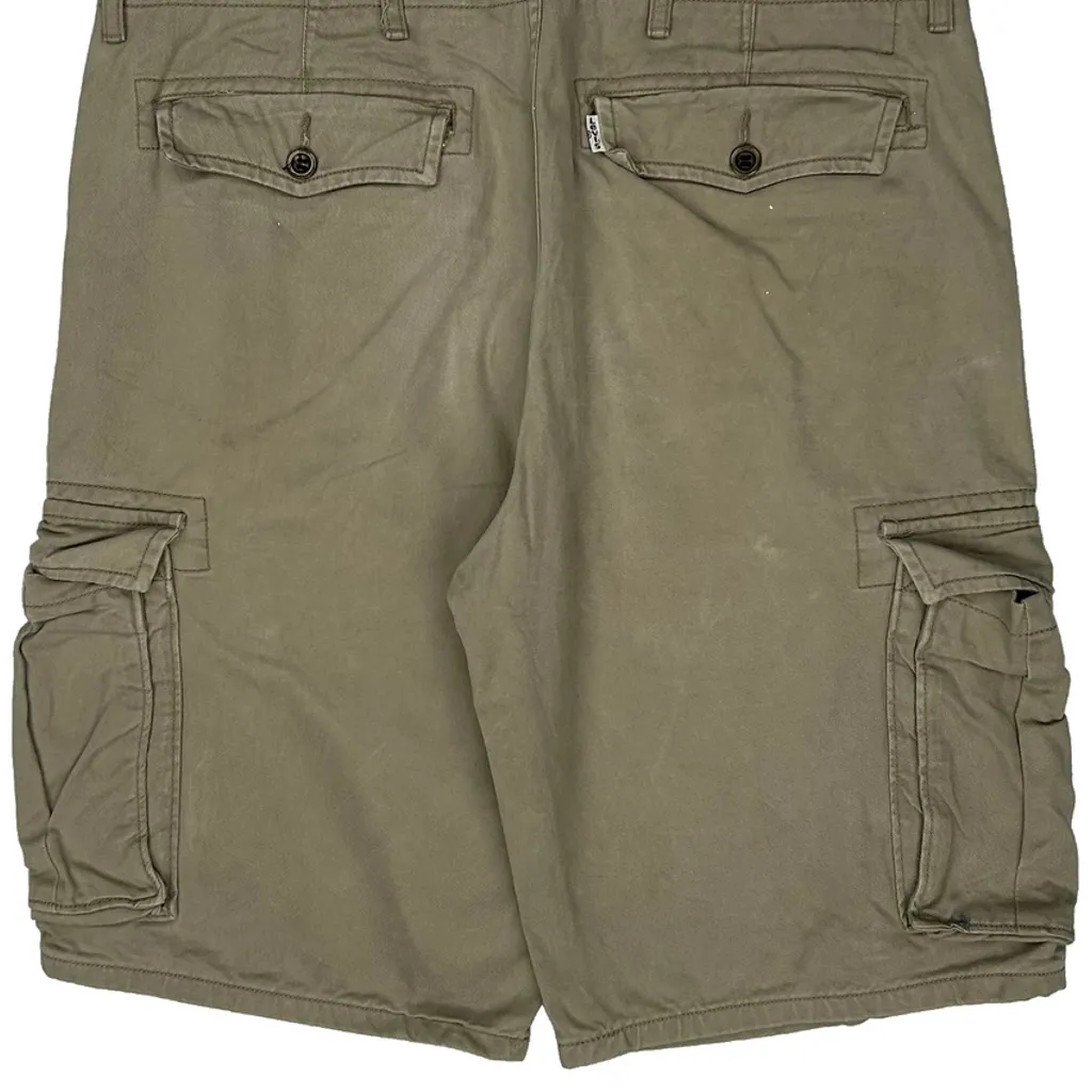 Goodfellow Cargo Shorts - 34W 11L Khaki Cotton - Image 9