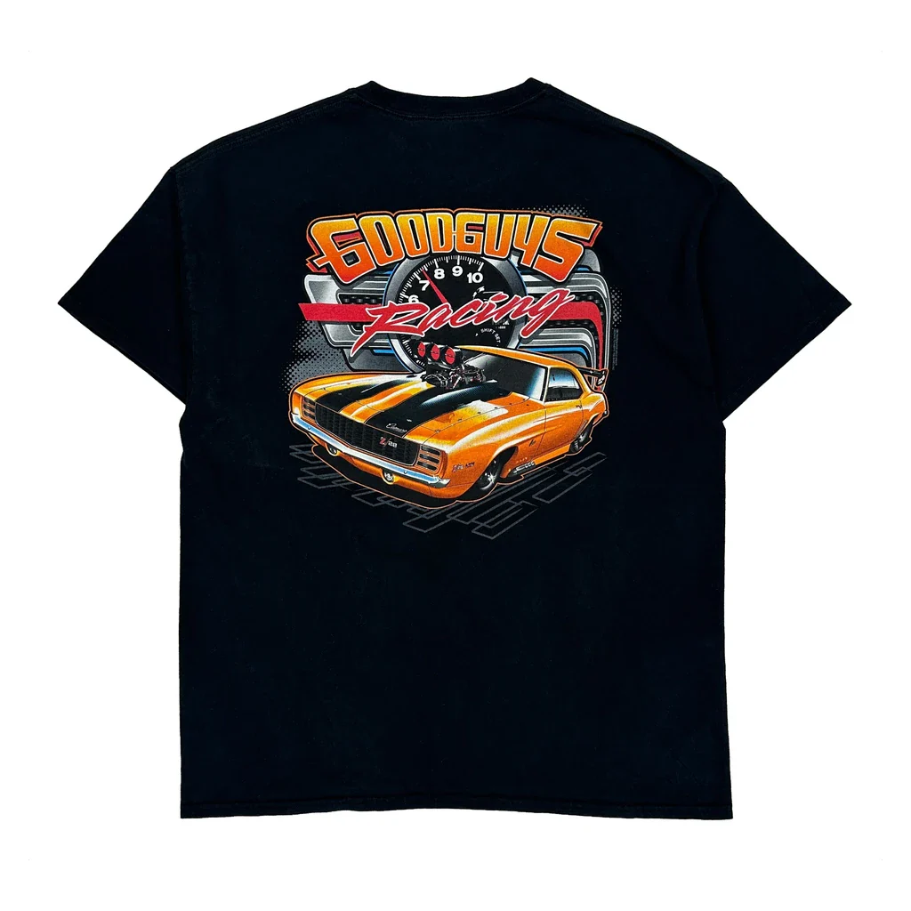 Goodguys Racing Gildan Graphic T-Shirt - Large Black Cotton - Image 2