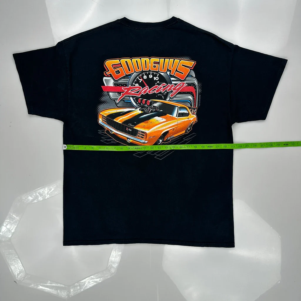 Goodguys Racing Gildan Graphic T-Shirt - Large Black Cotton - Image 3
