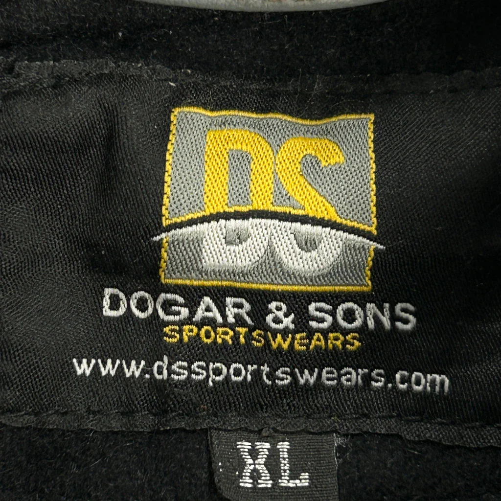Gorilla Squad Unbranded Varsity Jacket - XL Black Polyester - Image 3