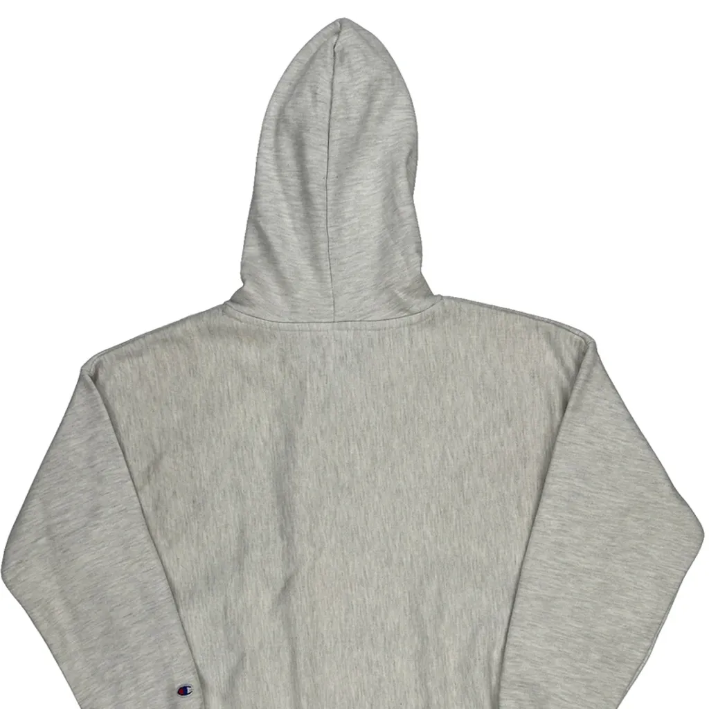 Grand Valley State Lakers Champion College Hoodie - Medium Grey Cotton Blend - Image 6