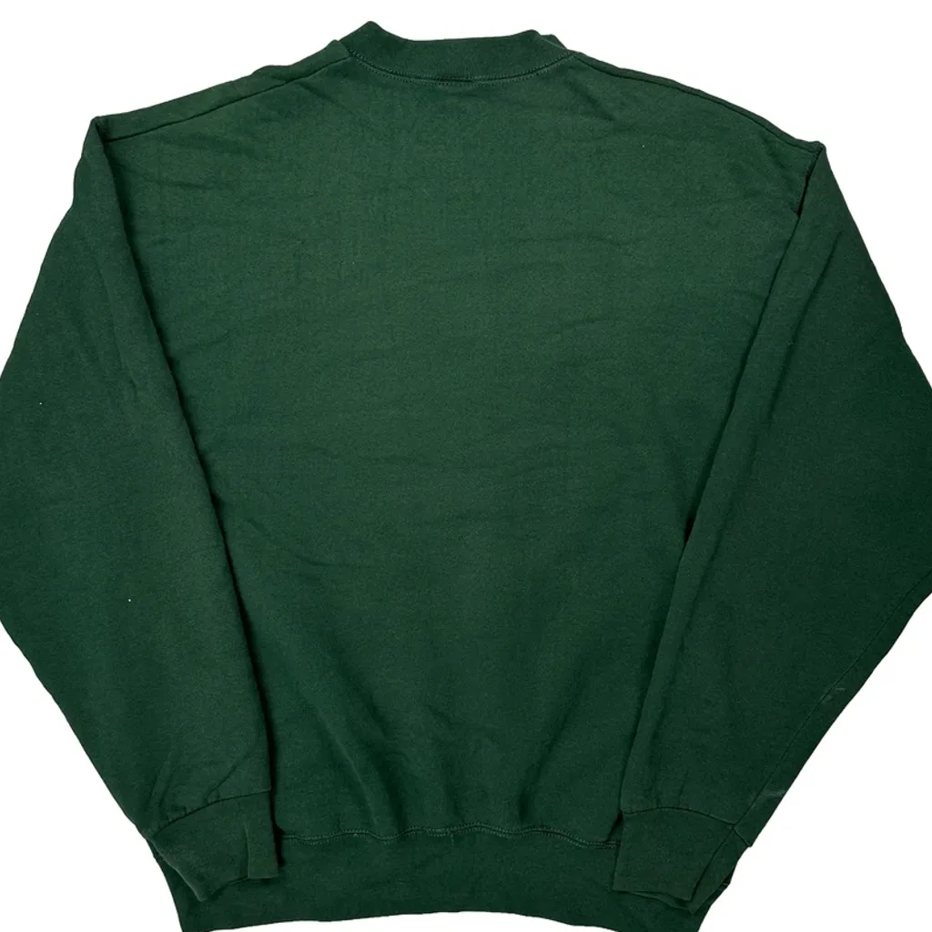Green Bay Packers Artex Football Sweatshirt - XL Green Cotton - Image 6
