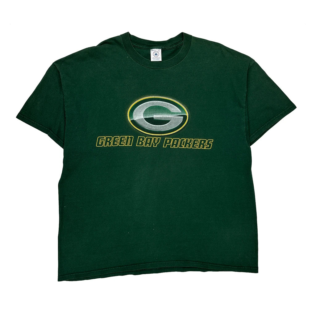 Green Bay Packers Delta Nfl T-Shirt - 2XL Green Cotton