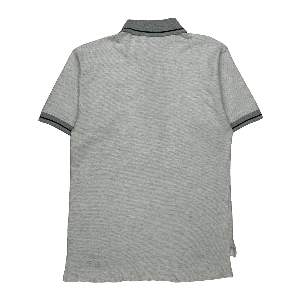 Green Bay Packers Dynasty Nfl Polo Shirt - Medium Grey Cotton - Image 2