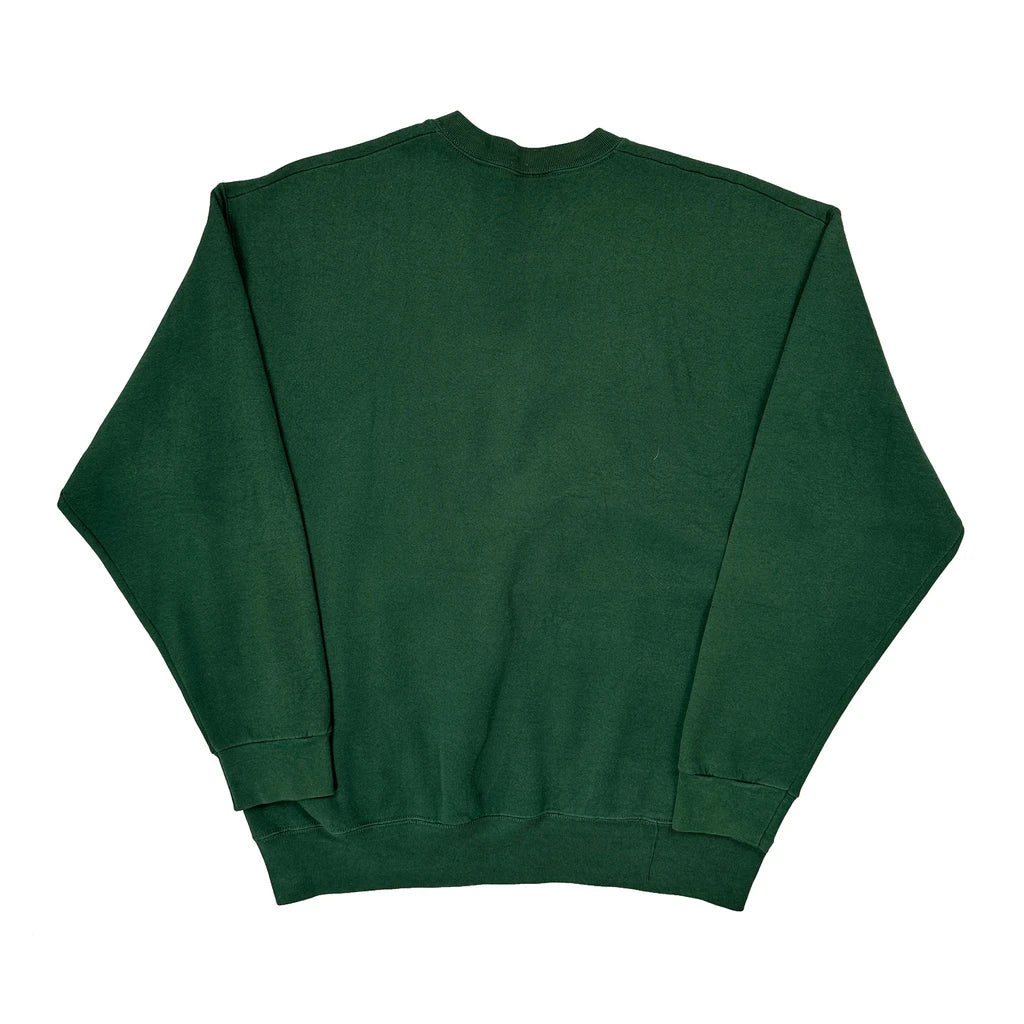Green Bay Packers Gildan Nfl Sweatshirt - 2XL Green Cotton Blend - Image 2