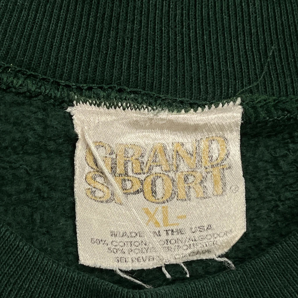 Green Bay Packers Grand Sport Football Sweatshirt - XL Green Cotton Blend - Image 3