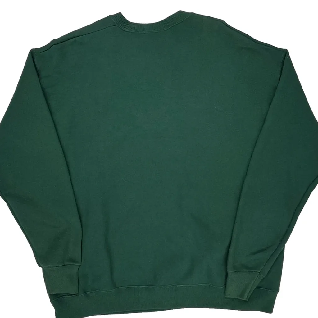Green Bay Packers Lee Sport Football Sweatshirt - XL Green Cotton - Image 7