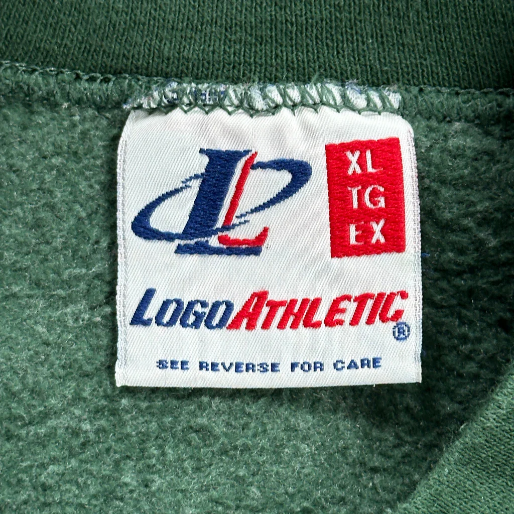 Green Bay Packers Logo Athletics Nfl Sweatshirt - XL Green Cotton - Image 3
