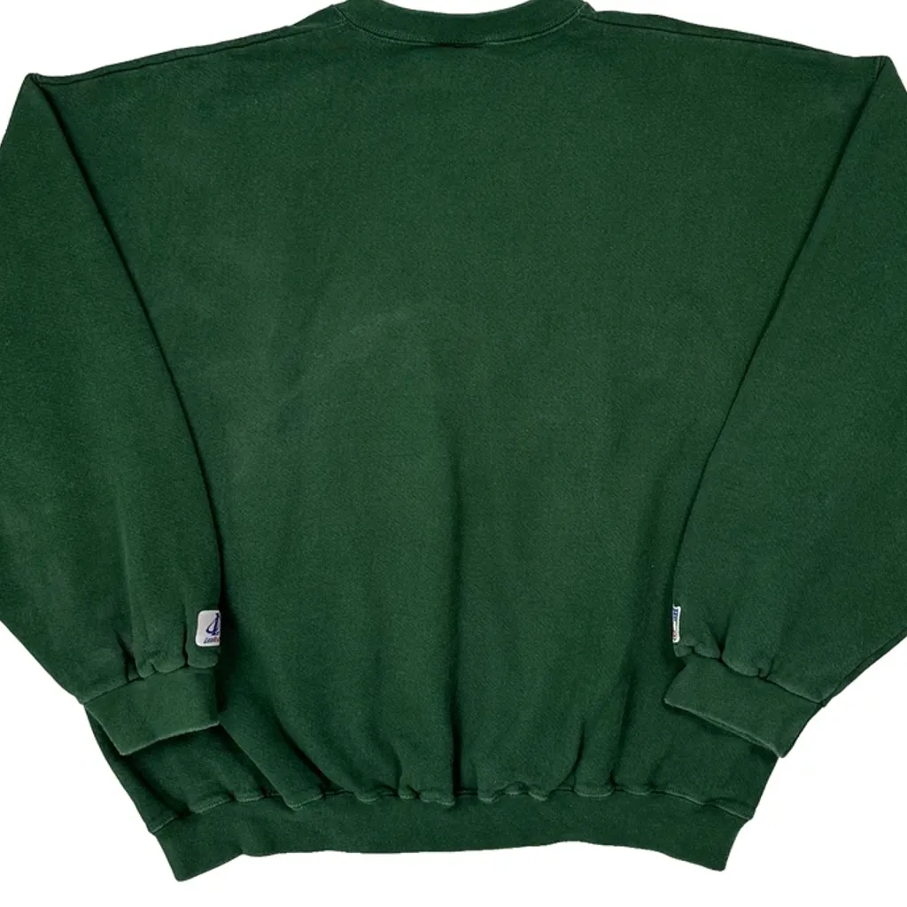Green Bay Packers Logo Athletics Nfl Sweatshirt - XL Green Cotton - Image 6