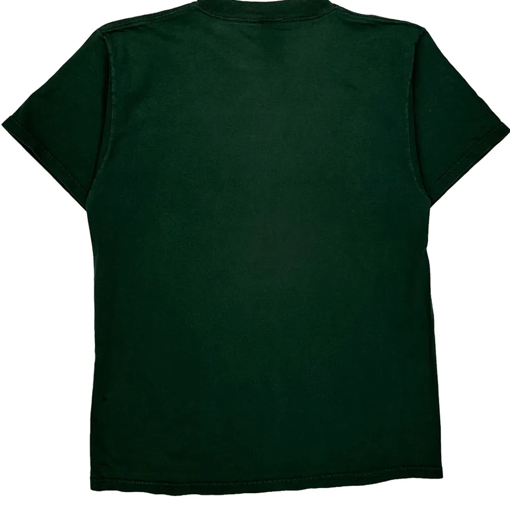 Green Bay Packers Logo Athletics Nfl T-Shirt - Large Green Cotton - Image 6