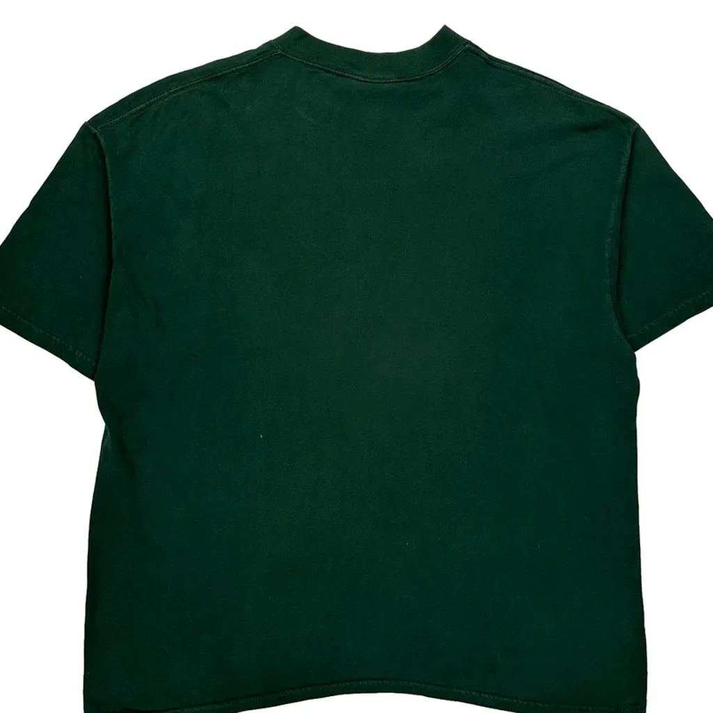 Green Bay Packers Logo Athletics Nfl T-Shirt - 2XL Green Cotton - Image 6