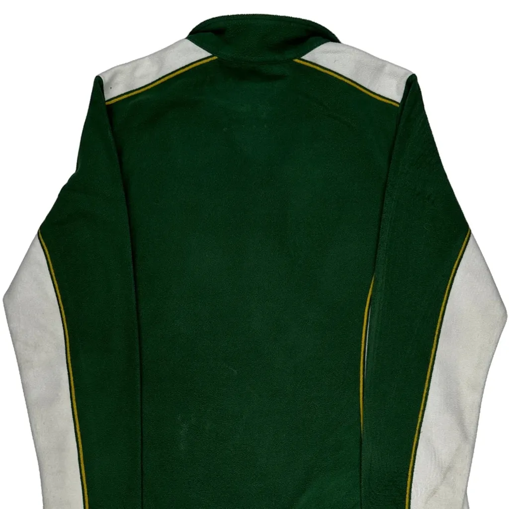 Green Bay Packers Majestic Fleece Jacket - Large Green Polyester - Image 6