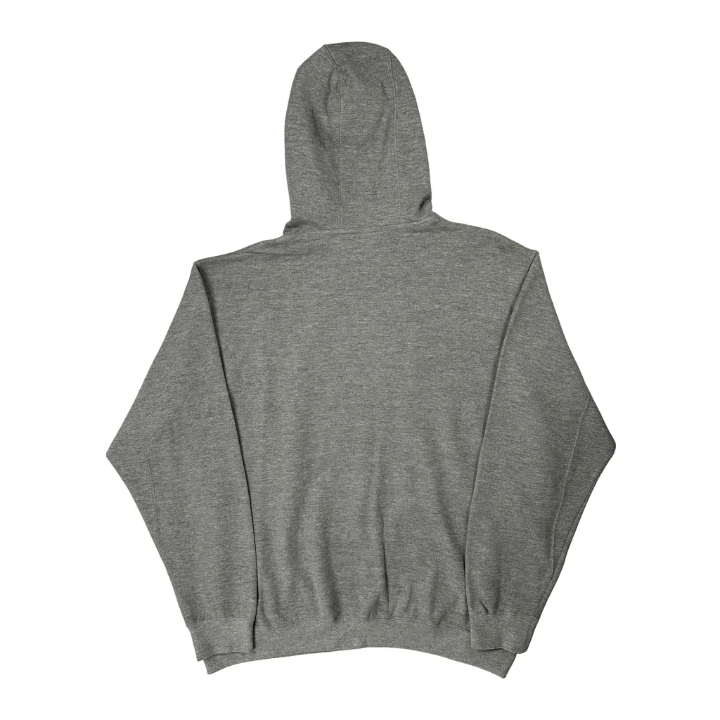 Green Bay Packers N.F.L. Team Apparel Hoodie - XL Grey Cotton Blend - Image 2