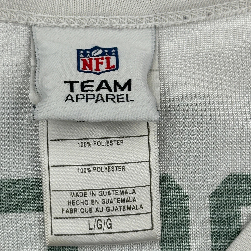 Green Bay Packers N.F.L. Team Apparel Football Jersey - Large White Polyester - Image 3