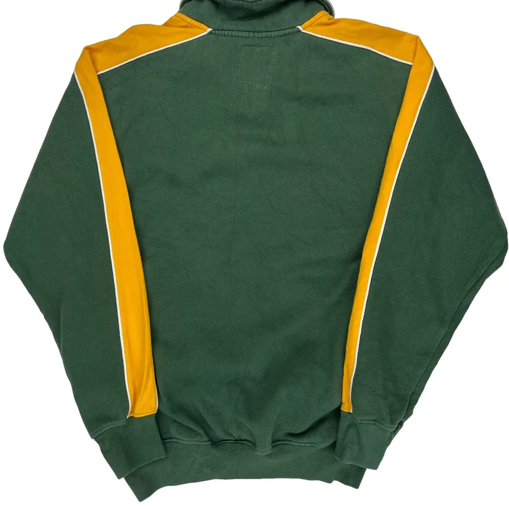 Green Bay Packers Nfl Football 1/4 Zip - Medium Green Cotton - Image 7