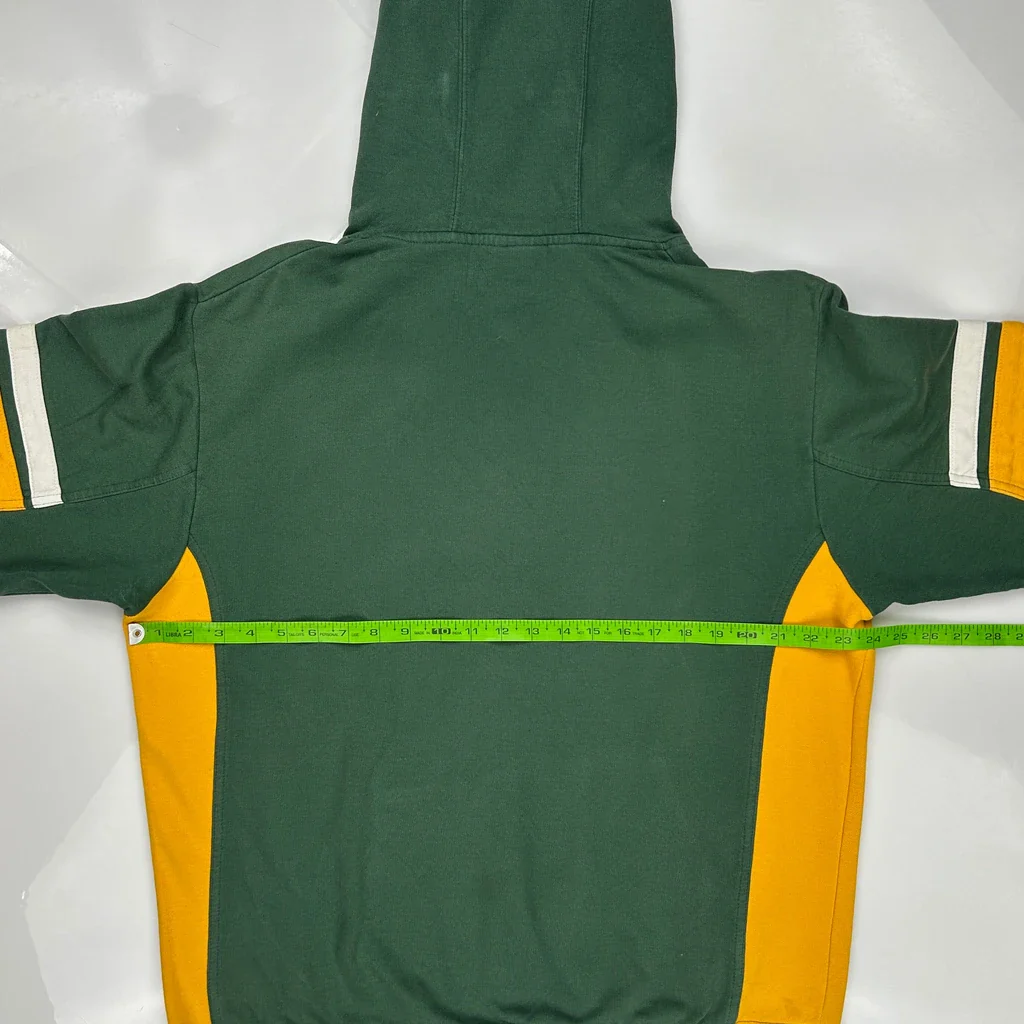 Green Bay Packers Nfl Football Hoodie - Large Green Cotton - Image 4