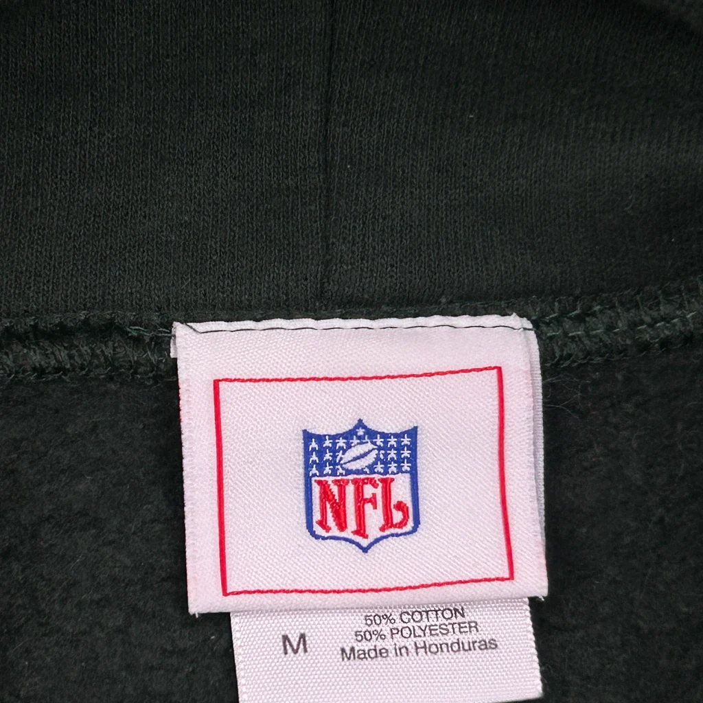Green Bay Packers Nfl Football Hoodie - Medium Green Cotton Blend - Image 3