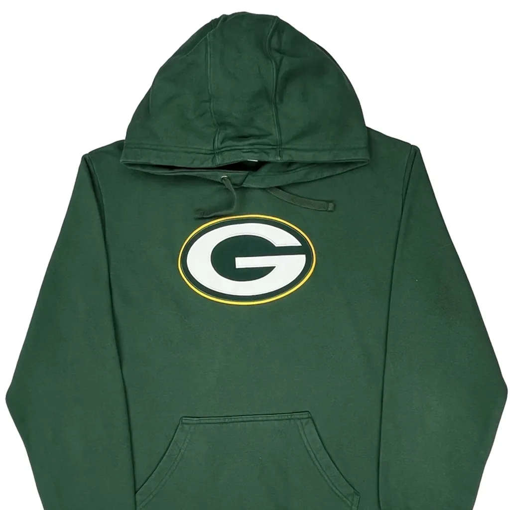 Green Bay Packers Nfl Hoodie - XL Green Cotton - Image 5