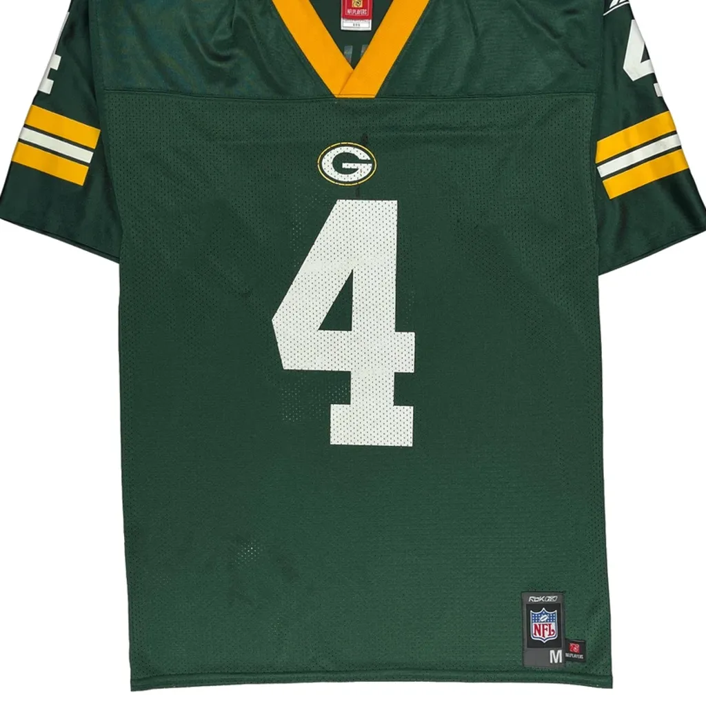 Green Bay Packers Nfl Football Jersey - Medium Green Polyester - Image 5
