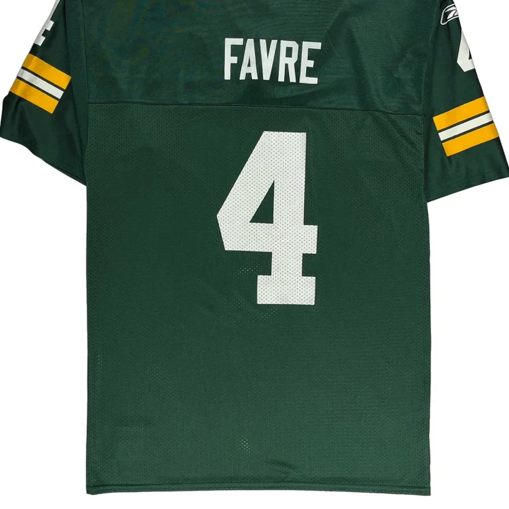 Green Bay Packers Nfl Football Jersey - Medium Green Polyester - Image 6
