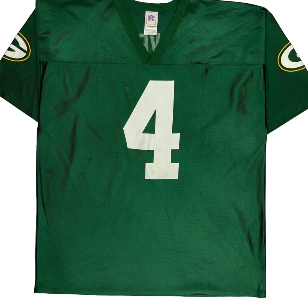 Green Bay Packers Nfl Football Jersey - XL Green Polyester - Image 4