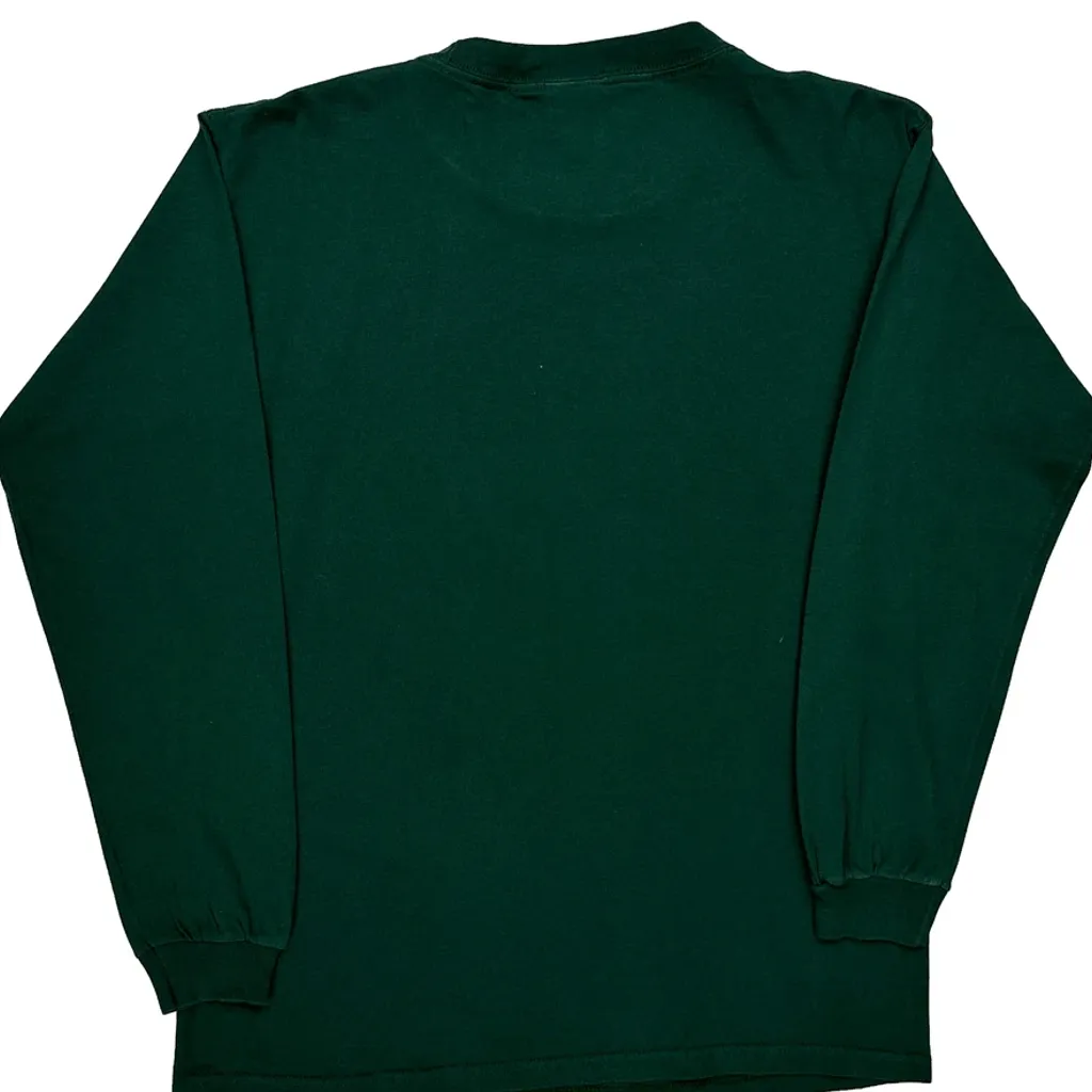 Green Bay Packers Nfl Long Sleeve T-Shirt - Medium Green Cotton - Image 7