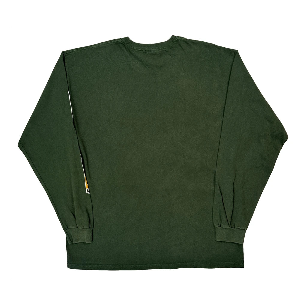 Green Bay Packers Nfl Long Sleeve T-Shirt - XL Green Cotton - Image 2