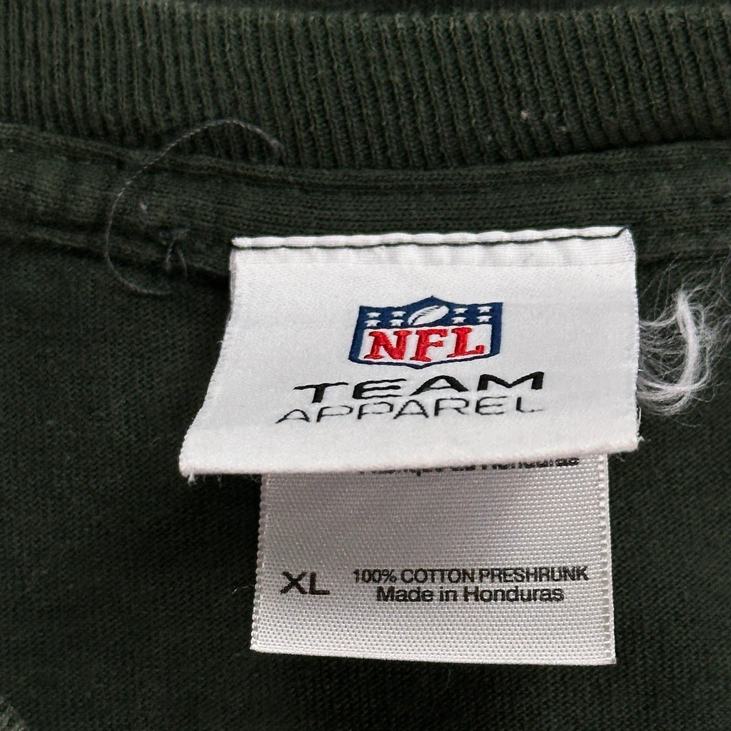 Green Bay Packers Nfl Long Sleeve T-Shirt - XL Green Cotton - Image 3