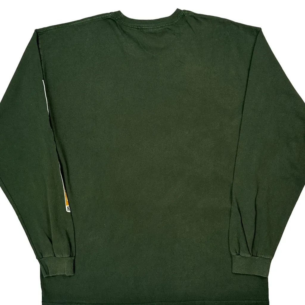 Green Bay Packers Nfl Long Sleeve T-Shirt - XL Green Cotton - Image 6