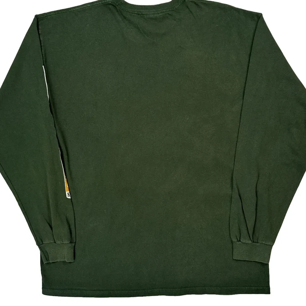 Green Bay Packers Nfl Long Sleeve T-Shirt - XL Green Cotton - Image 7