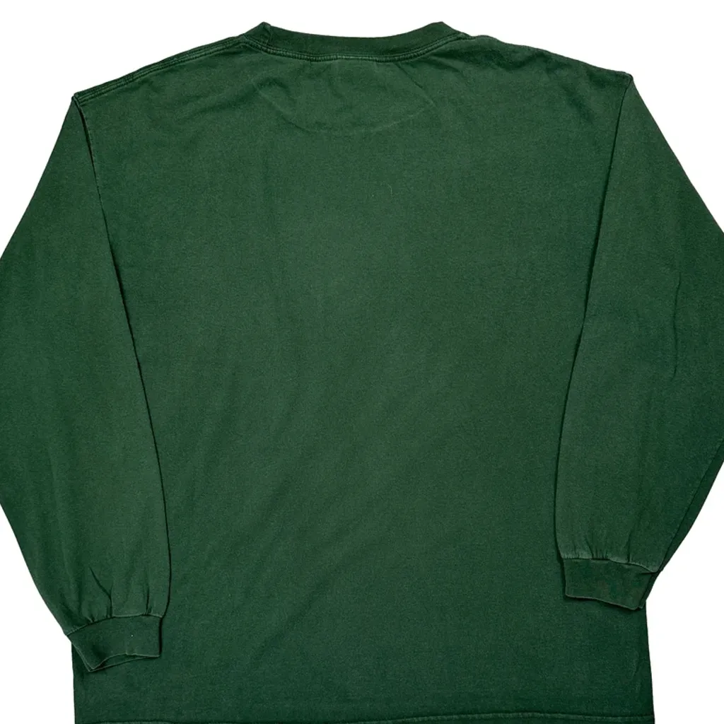 Green Bay Packers Nfl Long Sleeve T-Shirt - XL Green Cotton - Image 7