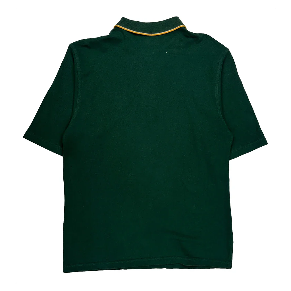 Green Bay Packers Nfl Polo Shirt - Medium Green Cotton - Image 2