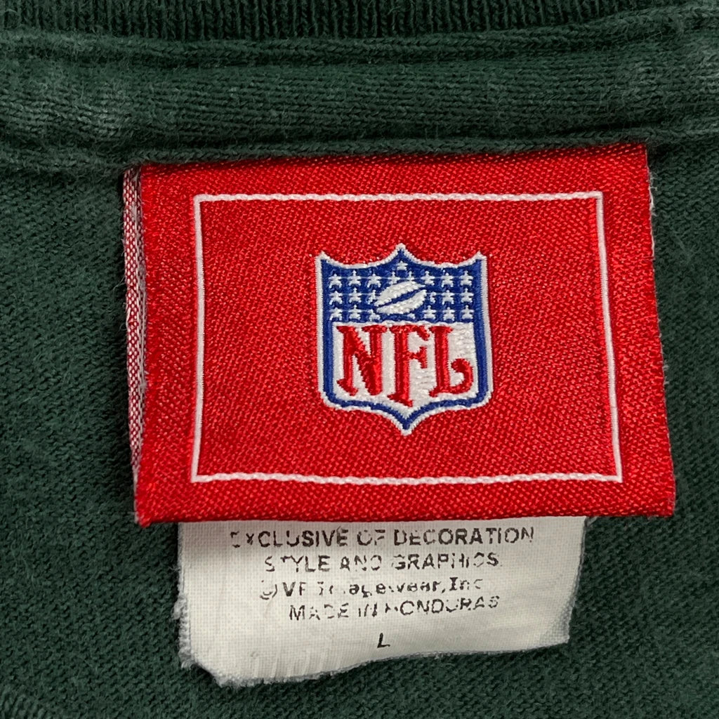 Green Bay Packers Nfl Football T-Shirt - Large Green Cotton - Image 3