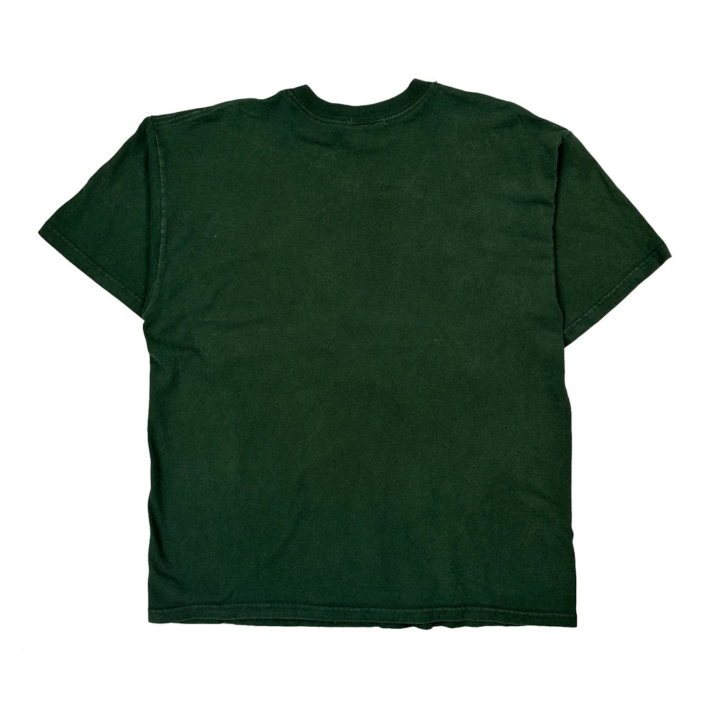 Green Bay Packers Nfl Graphic T-Shirt - Large Green Cotton - Image 2