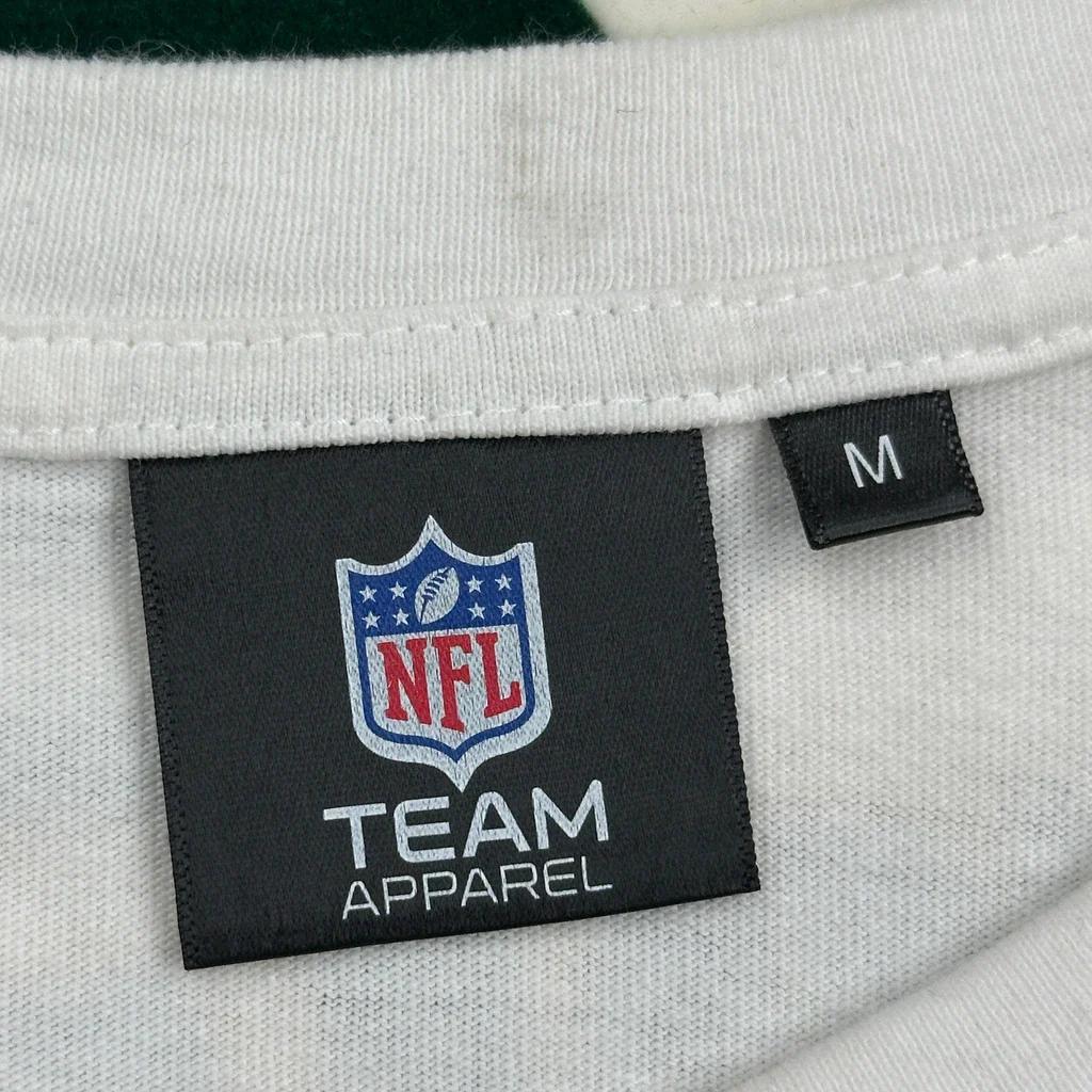 Green Bay Packers Nfl T-Shirt - Medium White Cotton - Image 3