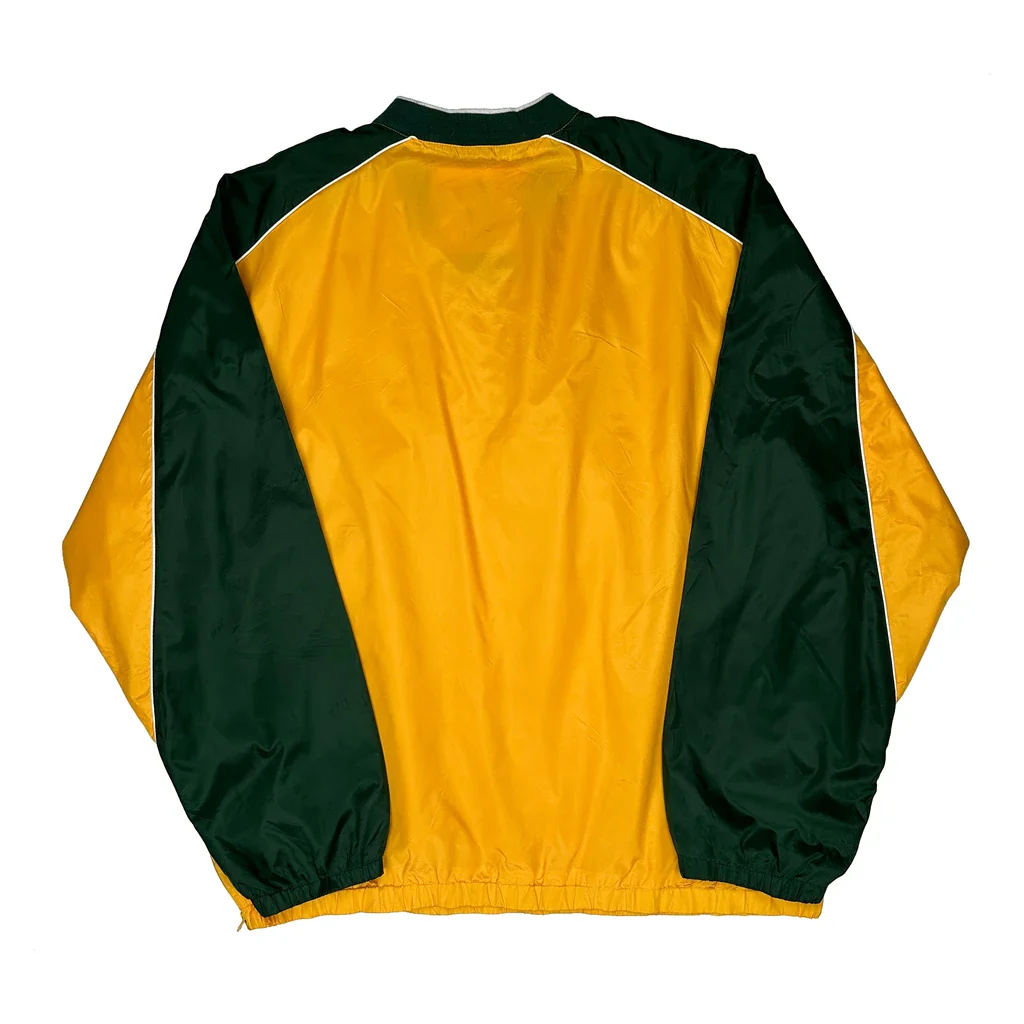 Green Bay Packers Nfl Football Windbreaker - XL Yellow Polyester - Image 2