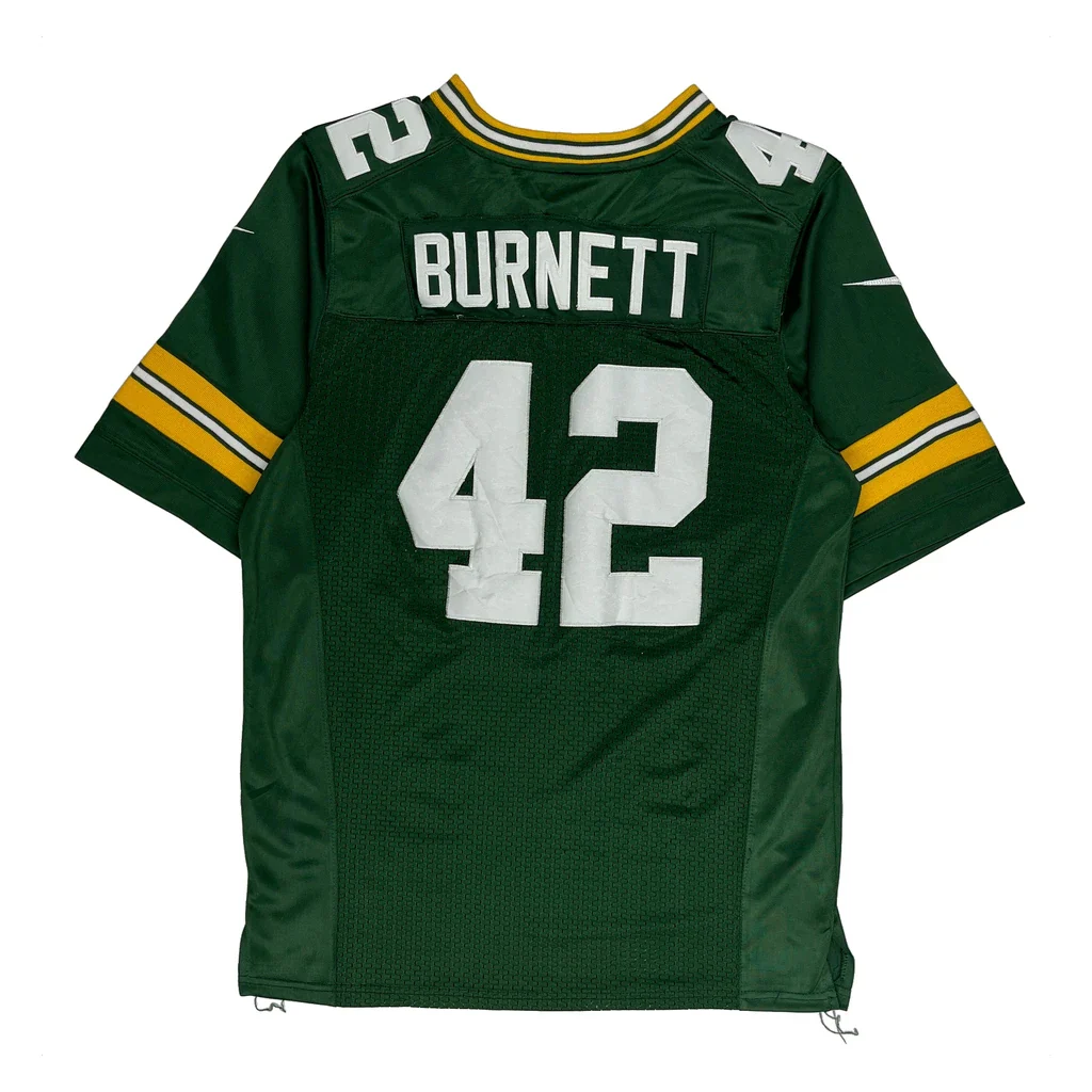 Green Bay Packers Nike Nfl Jersey - Large Green Polyester - Image 2