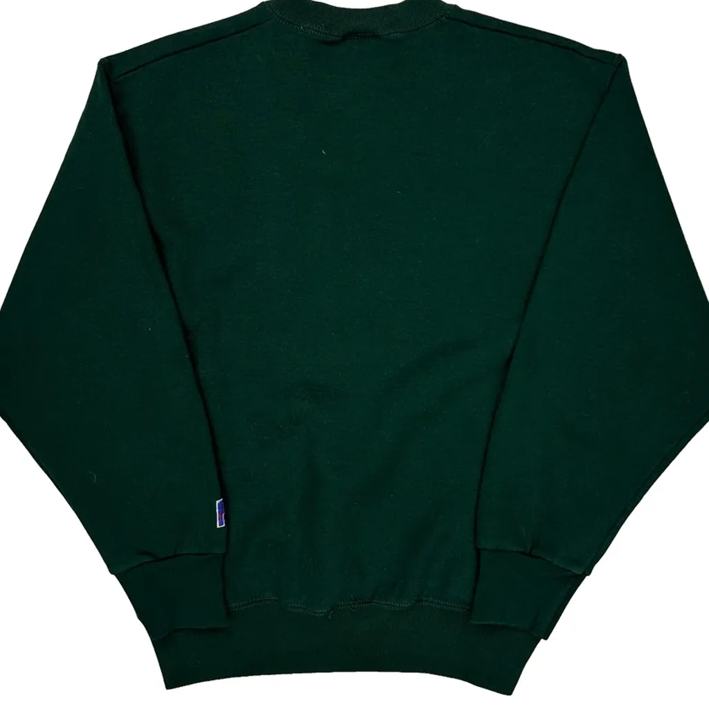Green Bay Packers Pro Player Made In USA Graphic Sweatshirt - Medium Green Cotton Blend - Image 6
