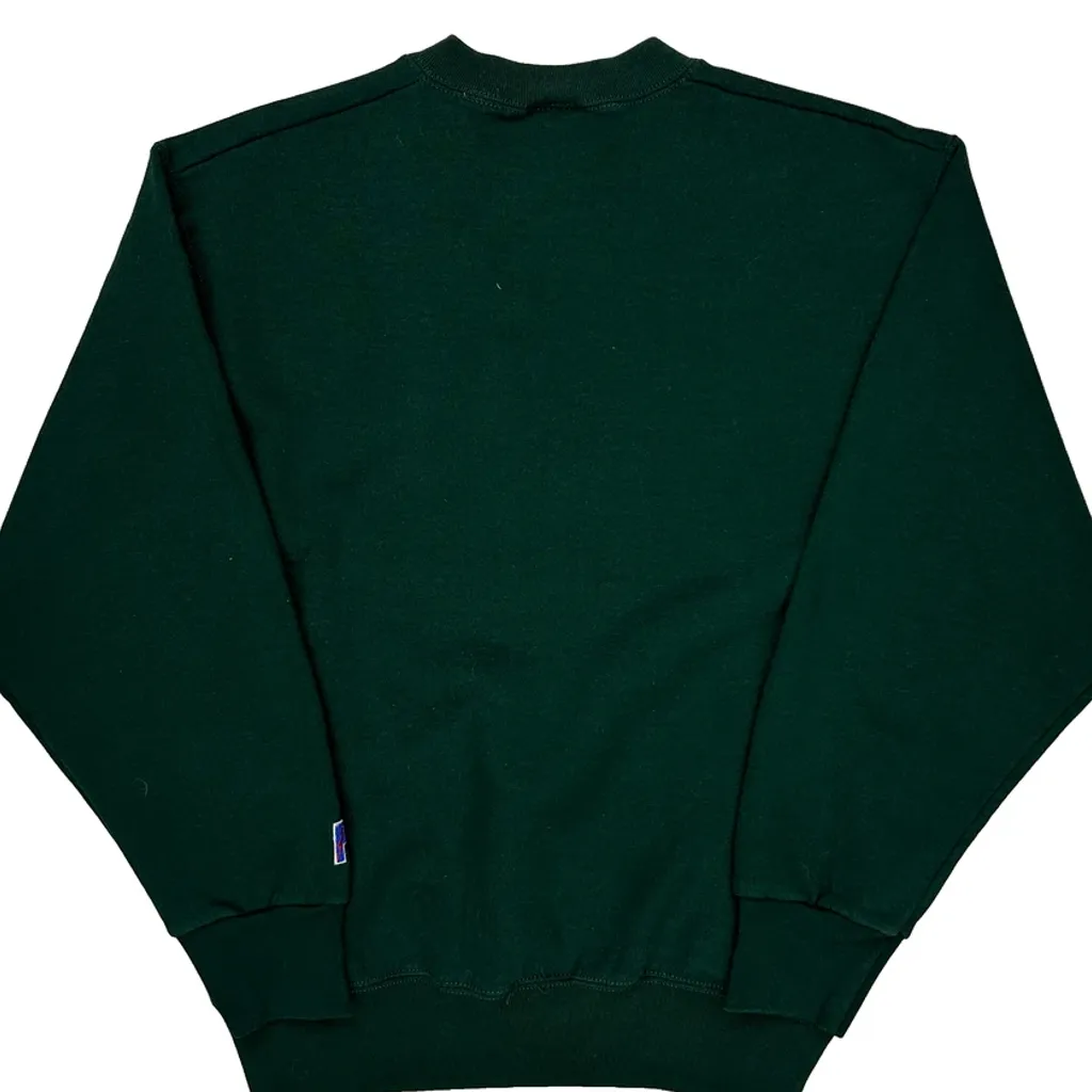 Green Bay Packers Pro Player Made In USA Graphic Sweatshirt - Medium Green Cotton Blend - Image 7