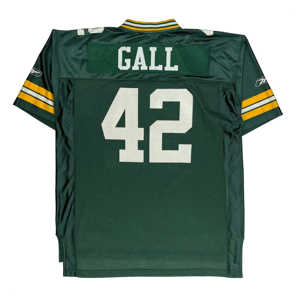 Green Bay Packers Reebok Football Jersey - Large Green Polyester - Image 2