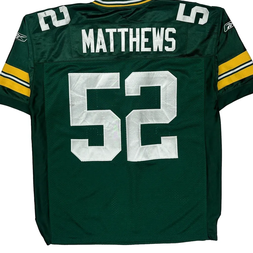 Green Bay Packers Reebok Nfl Jersey - XL Green Polyester - Image 7