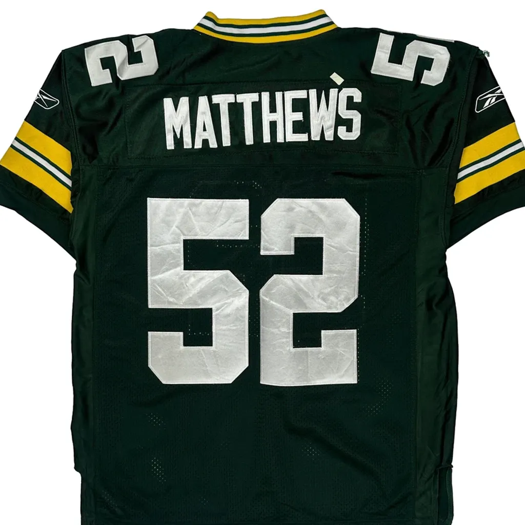 Green Bay Packers Reebok Nfl Jersey - XL Green Polyester - Image 6