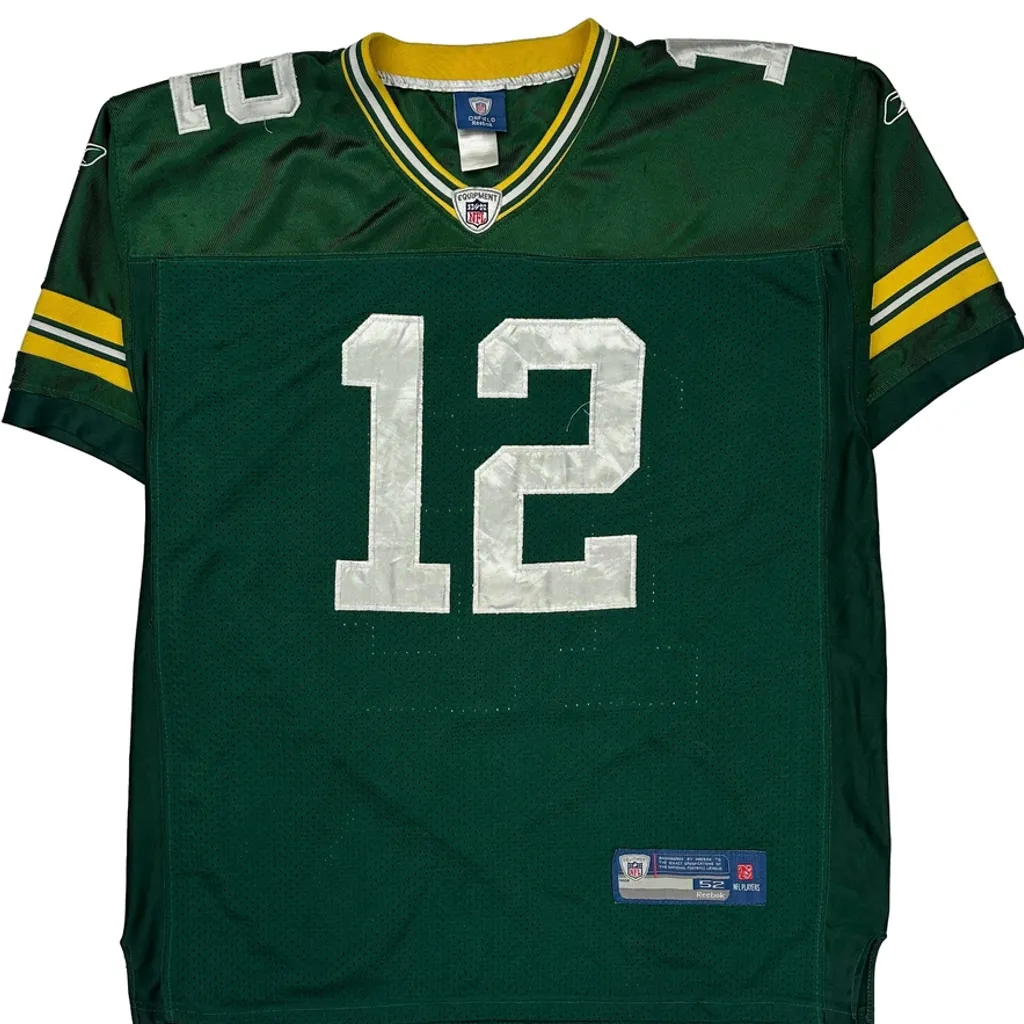 Green Bay Packers Reebok Nfl Jersey - XL Green Polyester - Image 5